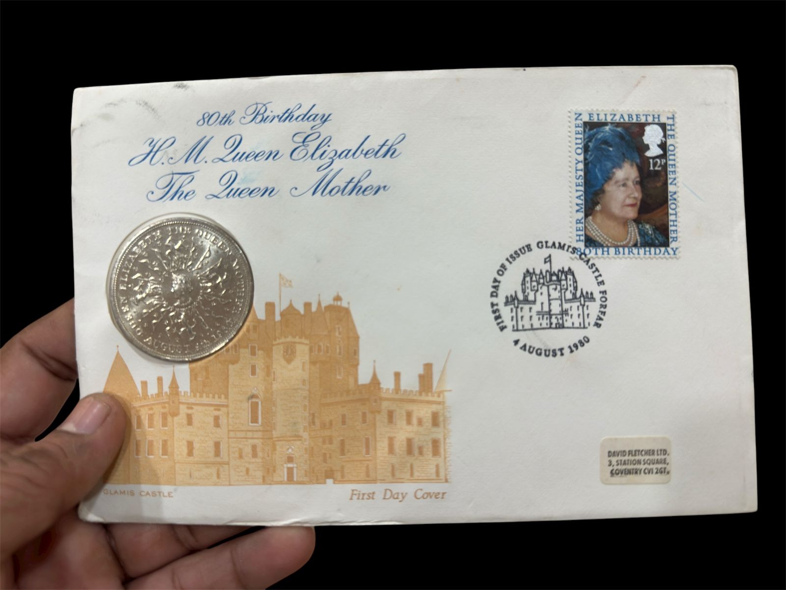 1997 Saint Helena 50 Pence - Elizabeth II Golden Wedding, Limited Edition proof like Coin Cover